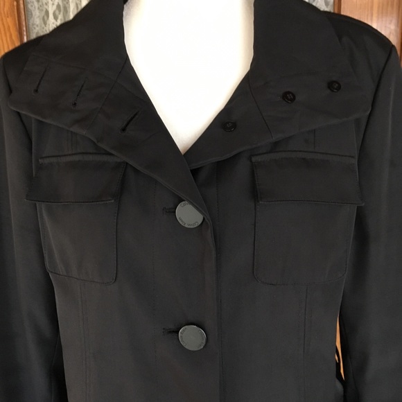 Calvin Klein NICE😍 black Fall jacket Large - Picture 4 of 8